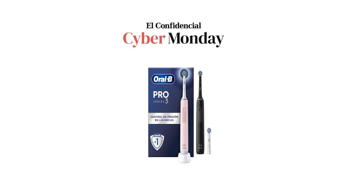 ¡Descuento imperdible! Cepillo de dientes eléctrico Oral-B Pro 3 3900N en oferta por Cyber Monday
