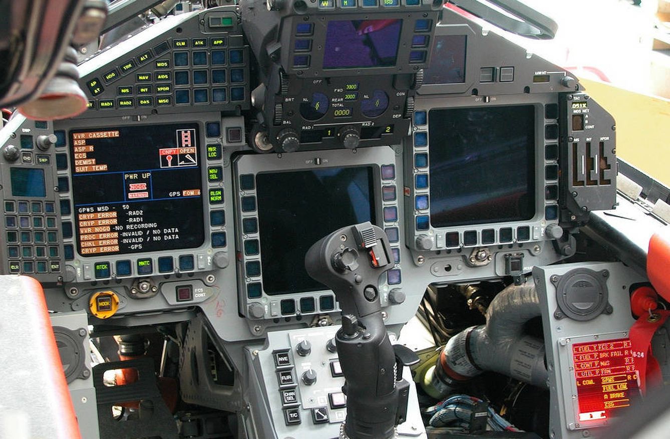 La cabina del Eurofighter Typhoon