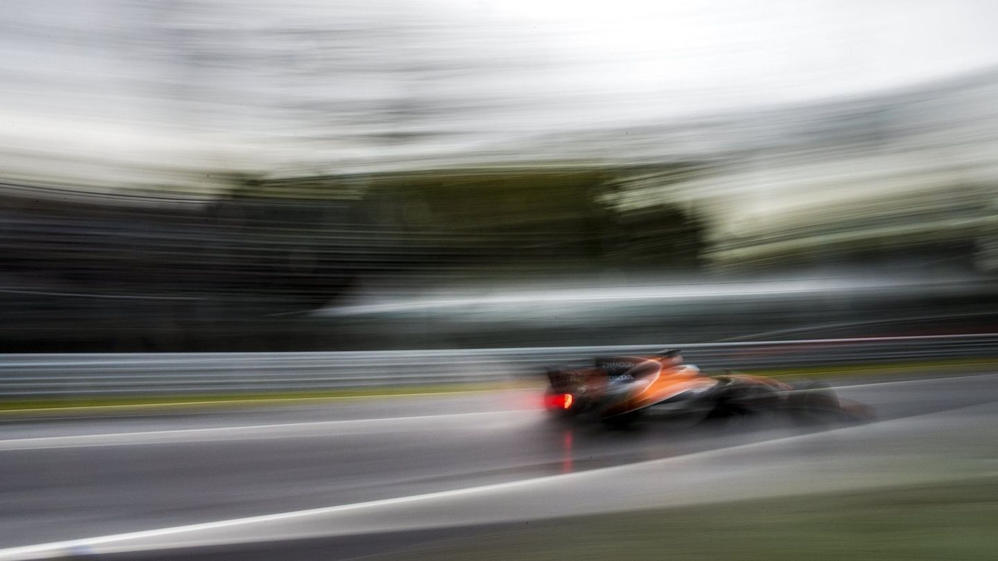 Fernando Alonso, en el Gran Premio de Italia. (Reuters)