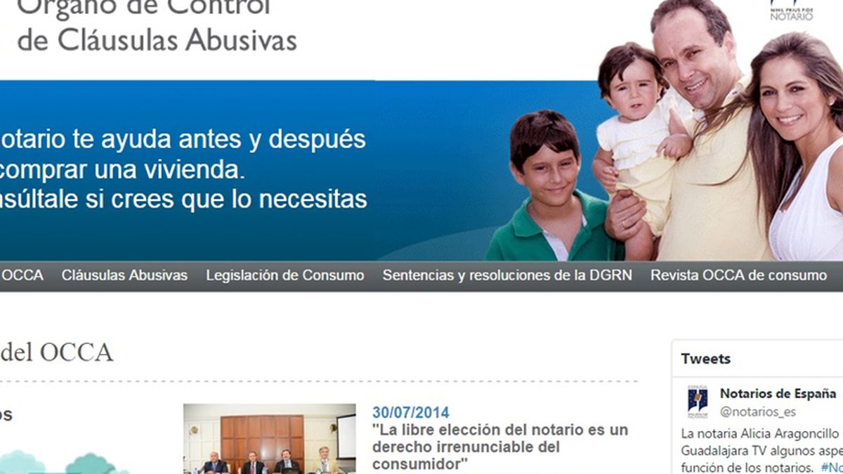 El Consejo General del Notariado abre una web para el control de cláusulas abusivas