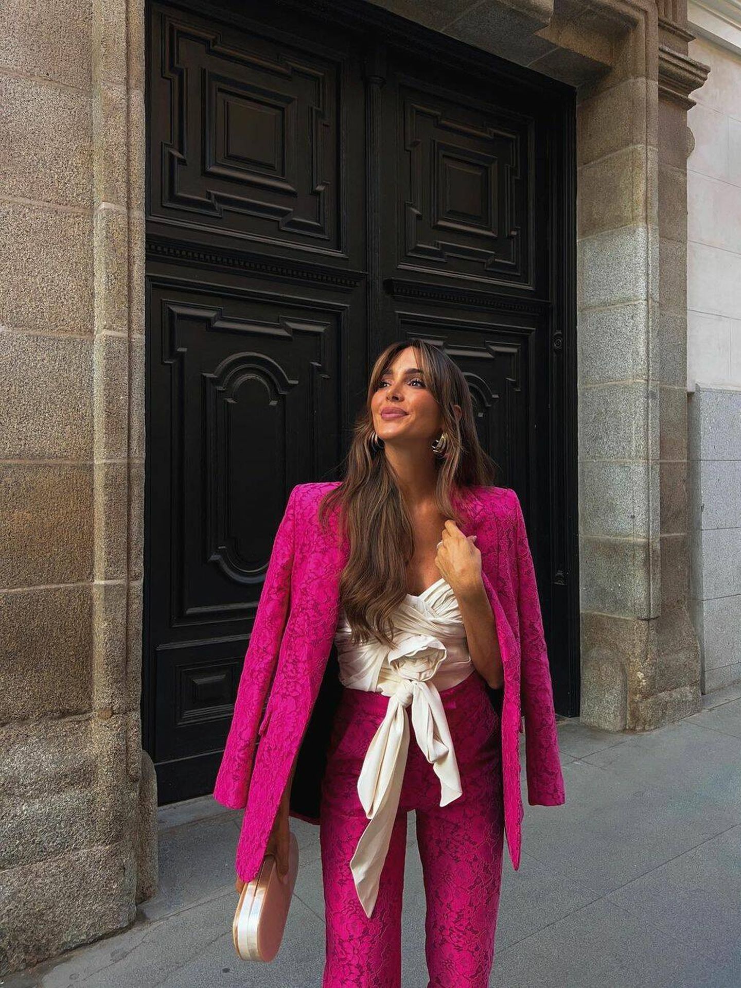 Rocío Osorno, posando por las calles de Madrid. (Instagram/@rocio0sorno)