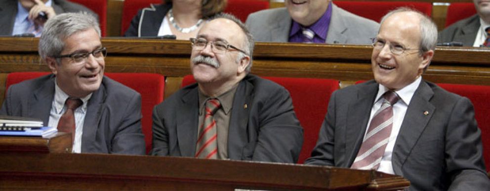 Foto: El acuerdo de financiación entre PSC y CiU refuerza la imagen catalanista de Montilla