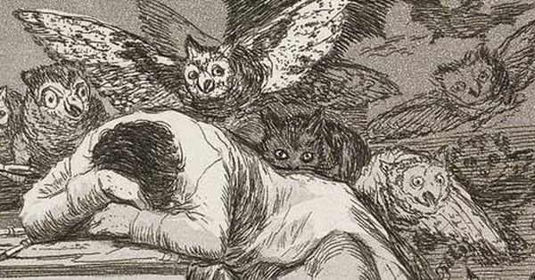 Foto: La obra de Goya 'El sueño de la razón produce monstruos' 