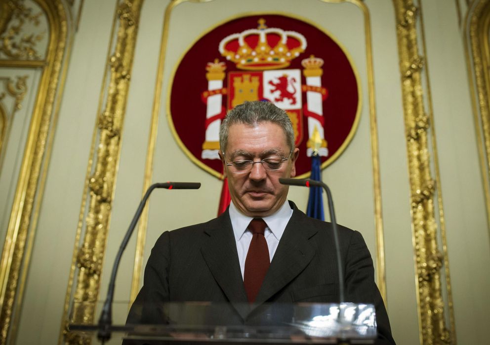 Foto: Alberto Ruiz-Gallardón anunció el martes que dejaba la política, su escaño y sus cargos en el PP. (Efe)