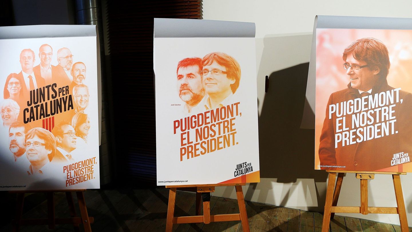 Campaña de Junts per Catalunya. (EFE)
