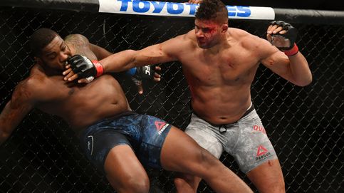 UFC Las Vegas 9: el brutal KO de Alistair Overeem a un resistente Augusto Sakai