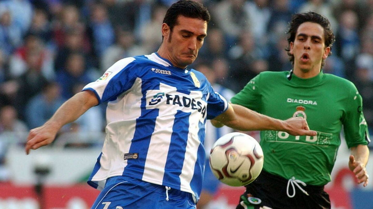 Scaloni llegó al Deportivo en 1997. (EFE/Biel Aliño)