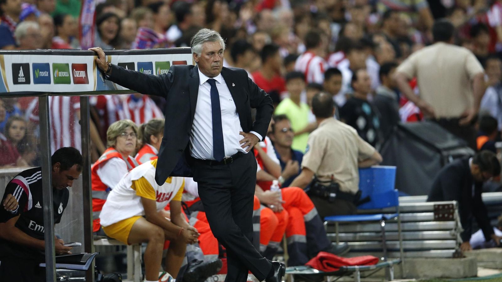 Foto: Carlo Ancelotti sufrió una derrota en el Vicente Calderón que marcó su carrera (Reuters)