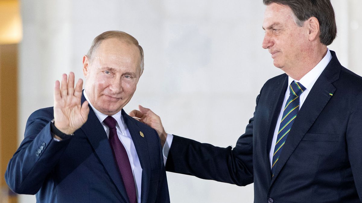 "Demostró sus cualidades masculinas": los elogios de Putin a Bolsonaro tras superar el covid-19