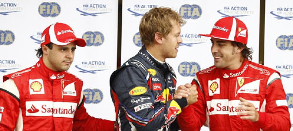 Foto: Alonso saldrá segundo en Canadá, por detrás del irreductible Vettel