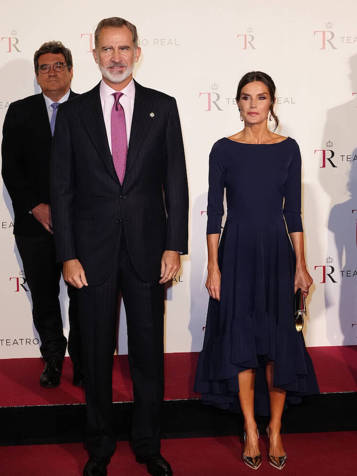 Los reyes Felipe y Letizia, en la inauguración de la temporada del Teatro Real. (LP)