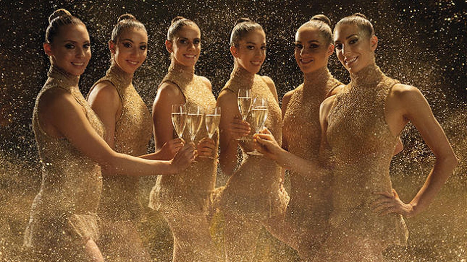 Foto: Las gimnastas españolas, protagonistas del anuncio de Freixenet de 2015