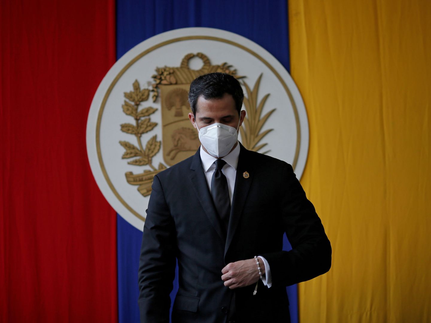 EL dirigente opositor Juan Guaidó. (Reuters)