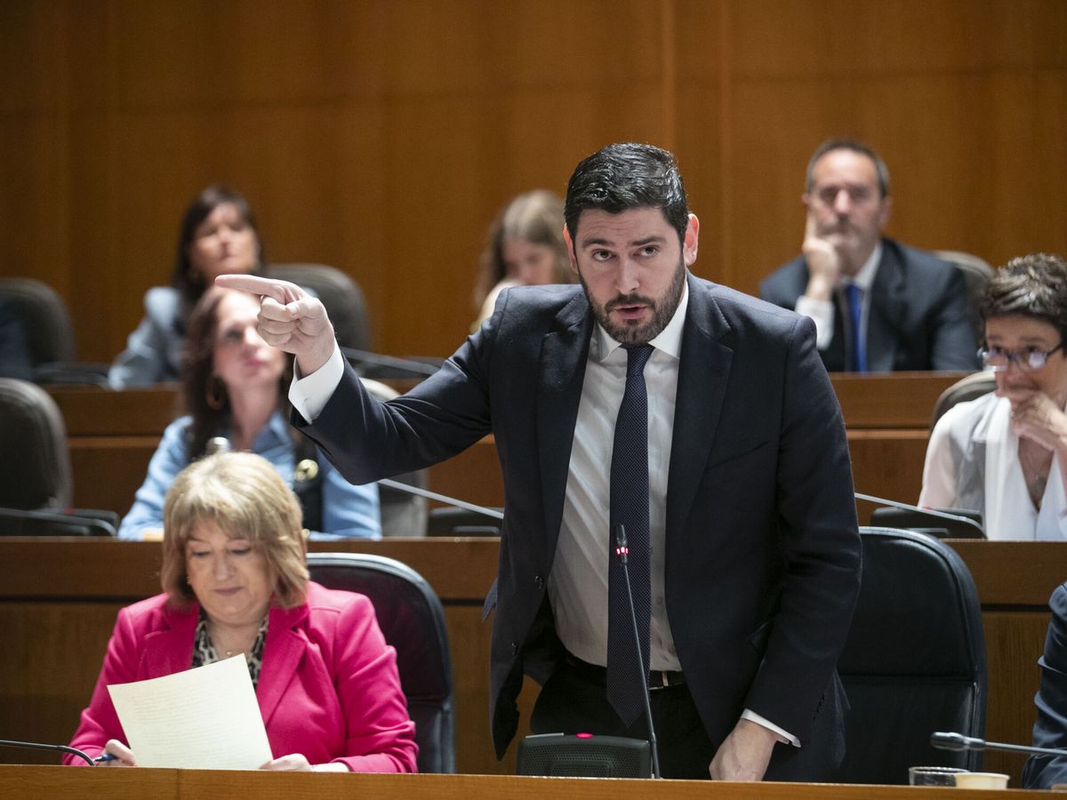 Foto: El vicepresidente del gobierno de Aragón, Alejandro Nolasco. (EFE/Javier Cebollada)