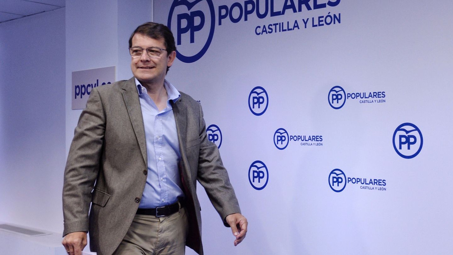 El candidato del PP a la presidencia de la Junta de Castilla y León, Alfonso Fernández Mañueco. (EFE)