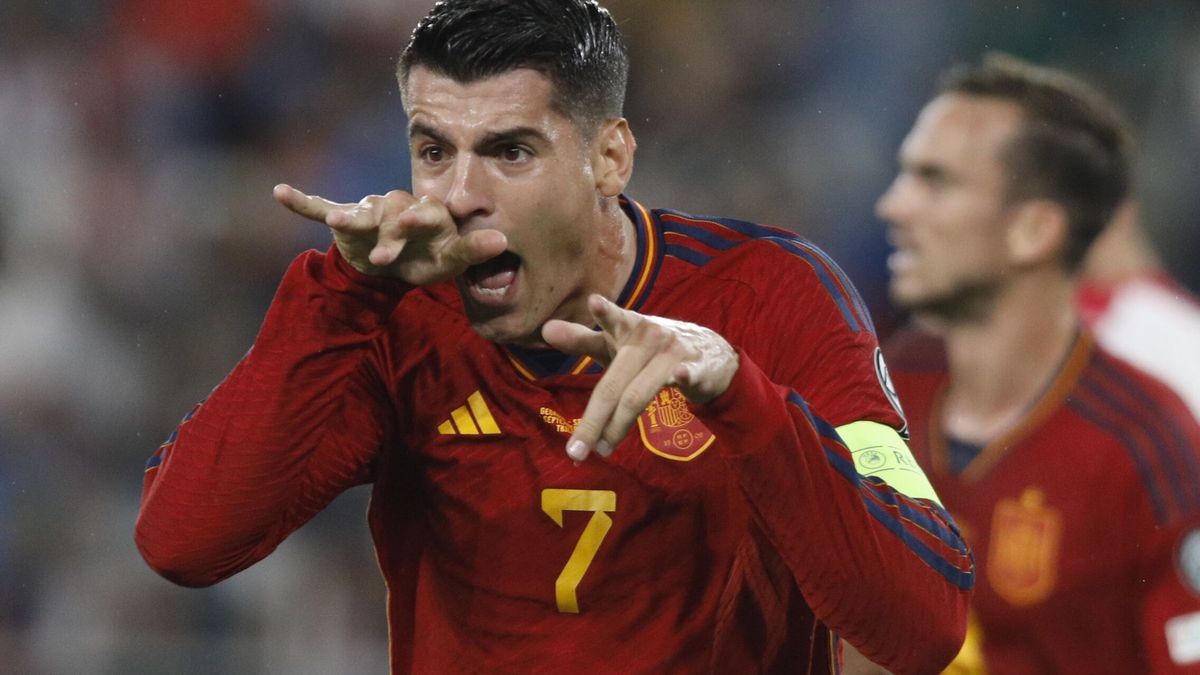 España destroza a Georgia con tres goles de Morata y el debut histórico de Lamine Yamal (1-7)