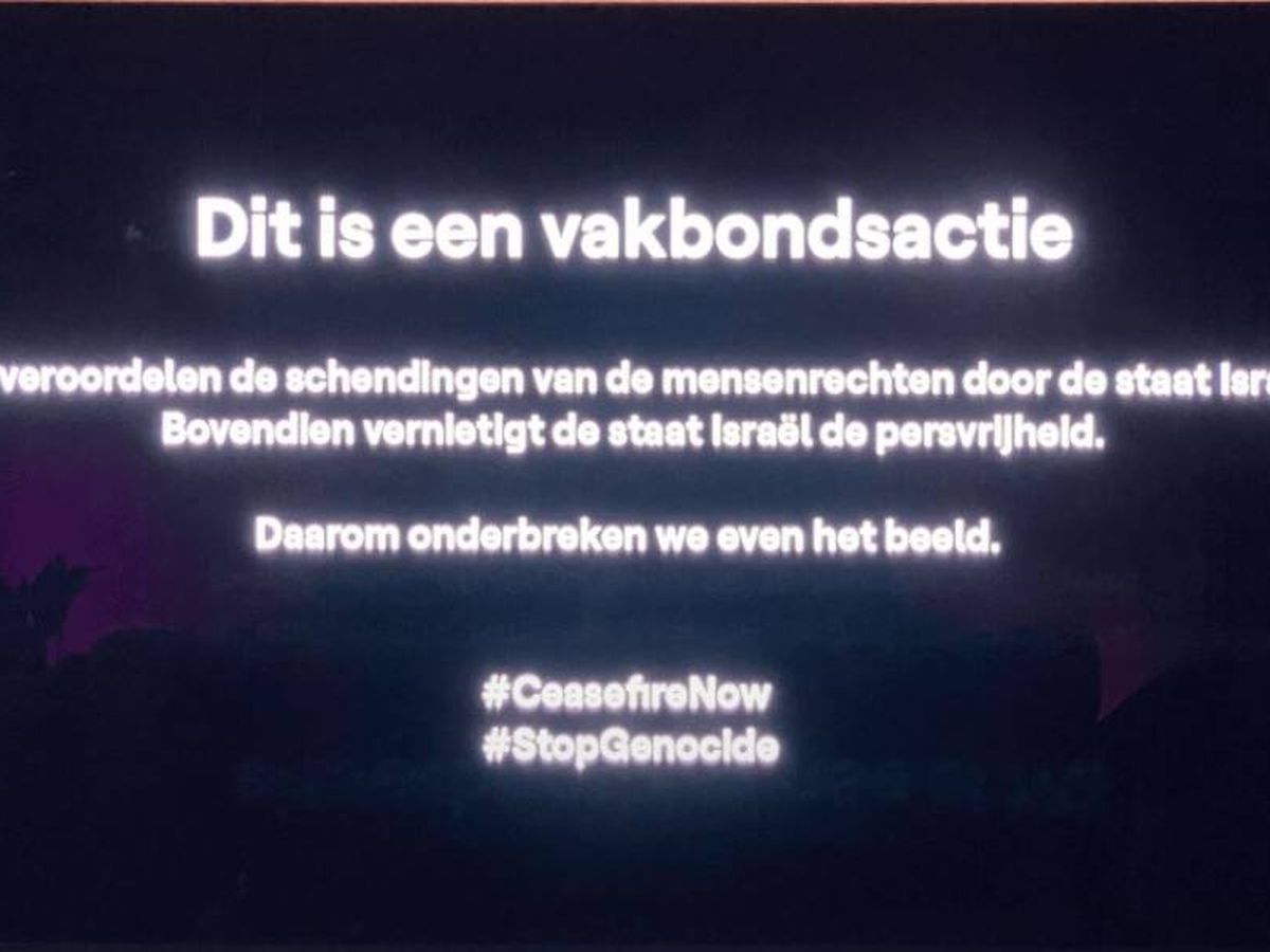 Foto: antallas en negro: Bélgica veta la actuación de Israel en Eurovisión (y la polémica está servida).(Twitter)