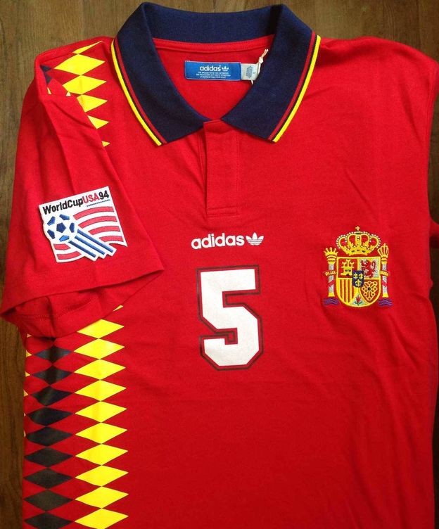 La nueva camiseta republicana con la que España jugará el Mundial Rusia 2018