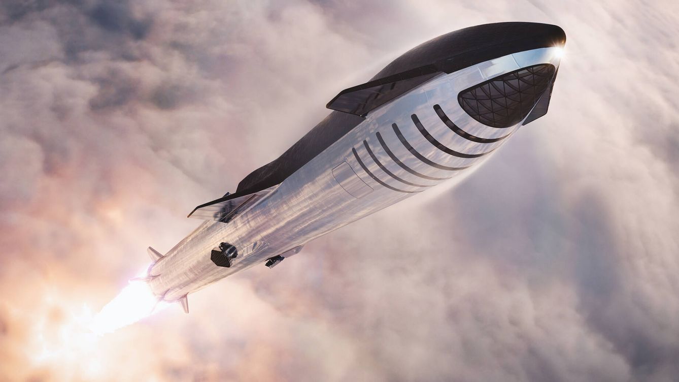 Foto: Musk dice que podremos ver el lanzamiento del Super Heavy Starship en enero. (SpaceX)