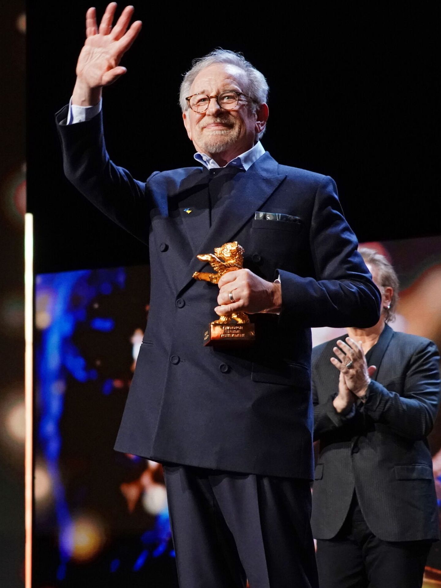 Steven Spielberg, ganador del Premio de Honor en el Festival de Cine de Berlín. (EFE)