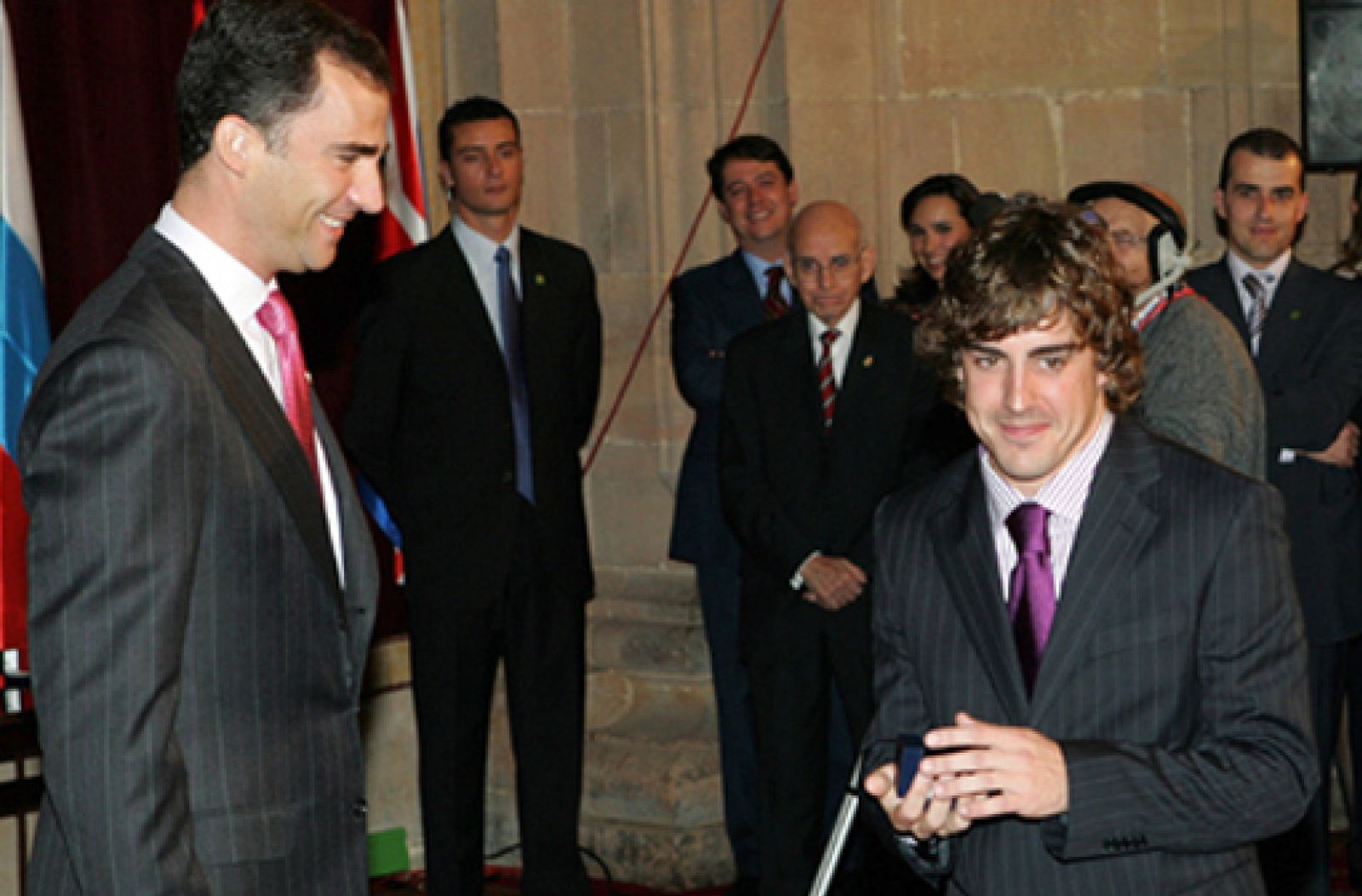 Foto: El Príncipe recibe en Oviedo a los galardonados