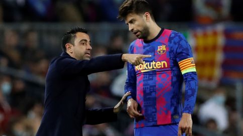 Xavi se desinfla con Piqué: el jefe discreto traga con la polémica de la Supercopa