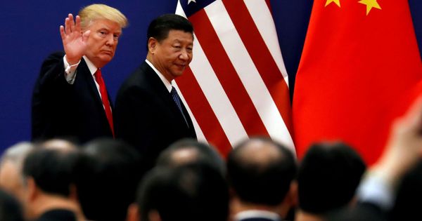 Foto: Una foto de archivo del presidente de EEUU y el presidente de China. (Reuters)