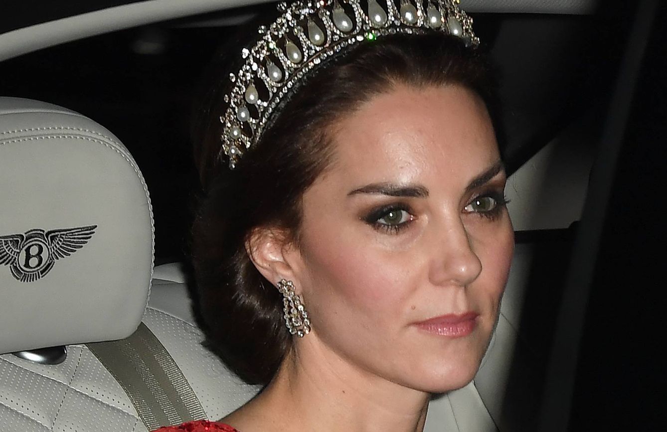 Kate con la tiara que solía llevar Lady Di (Gtres)