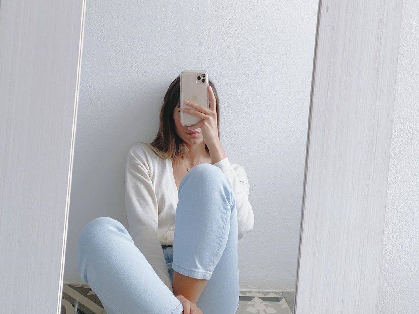 Un selfi de Aitana frente al espejo. (Instagram)