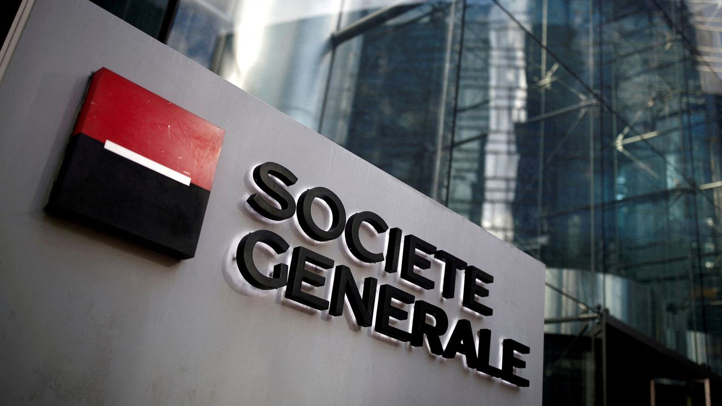 Logo de Société Générale en su sede