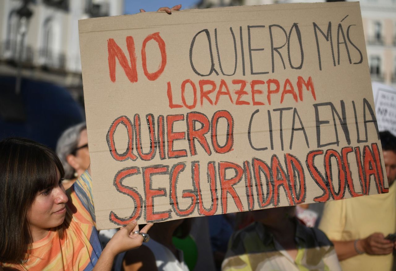 Manifestación nacional en el marco del Día Mundial para la Prevención del Suicidio. (Europa Press)