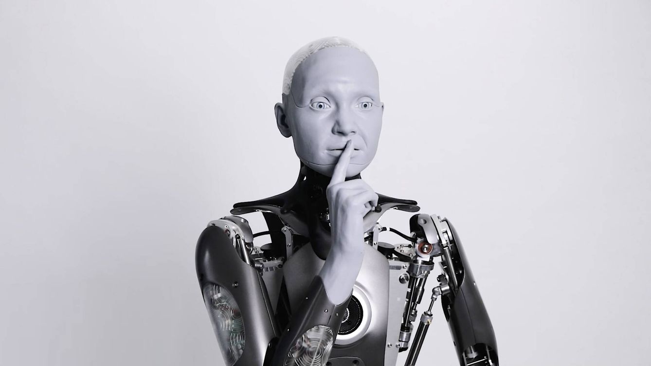 Foto: Este robot puede  robot humanoide que puede mostrar expresiones similares a las humanas. (Engineered Arts) 
