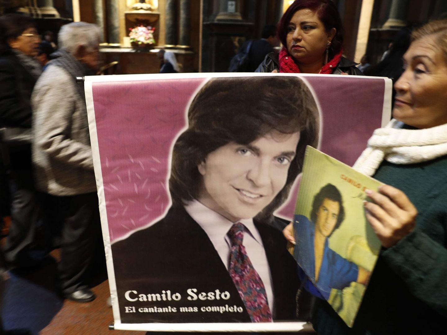 Un homenaje a Camilo Sesto en Lima, la capital de Perú. (EFE)