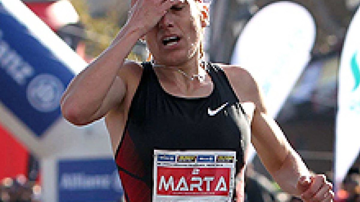 Marta Domínguez se retira lesionada en plena competición y podría perderse los JJOO