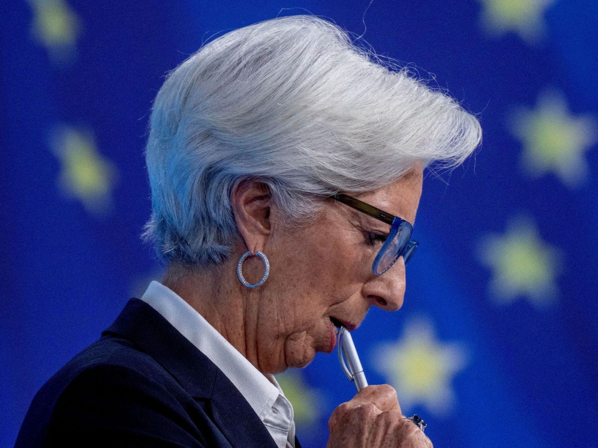 Foto: La presidenta del BCE, Christine Lagarde. (Reuters/Pool/Michael Probst)