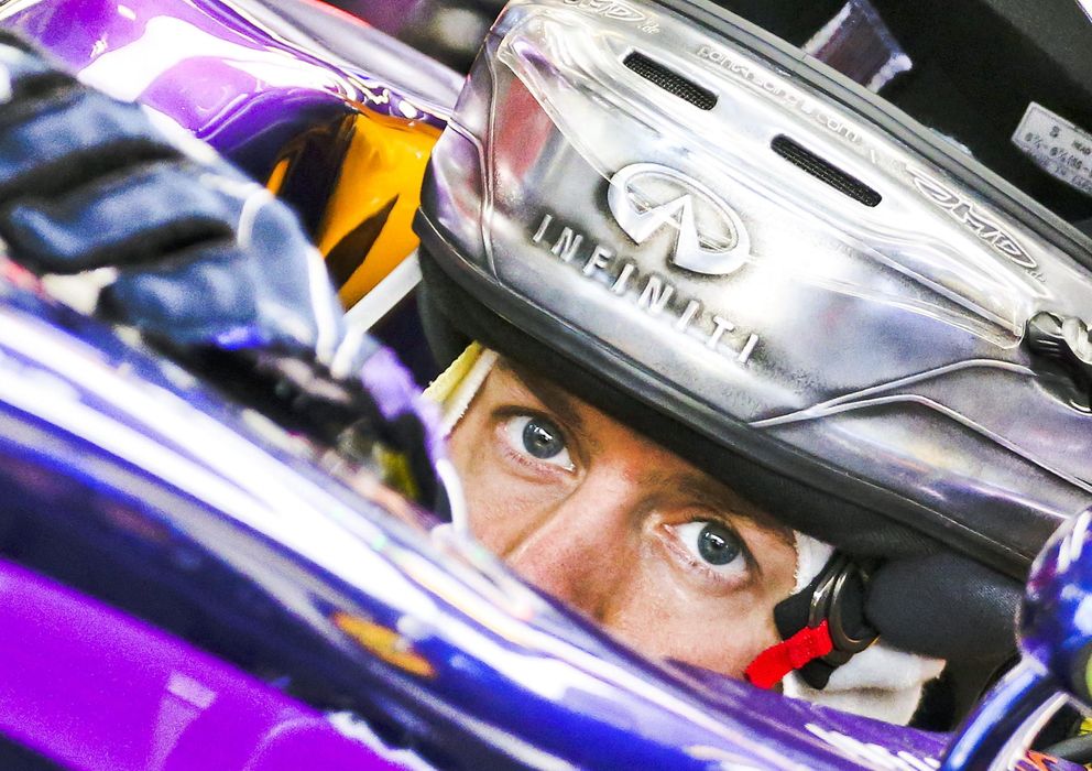 Foto: Sebastian Vettel en los entrenamientos libres de este viernes.