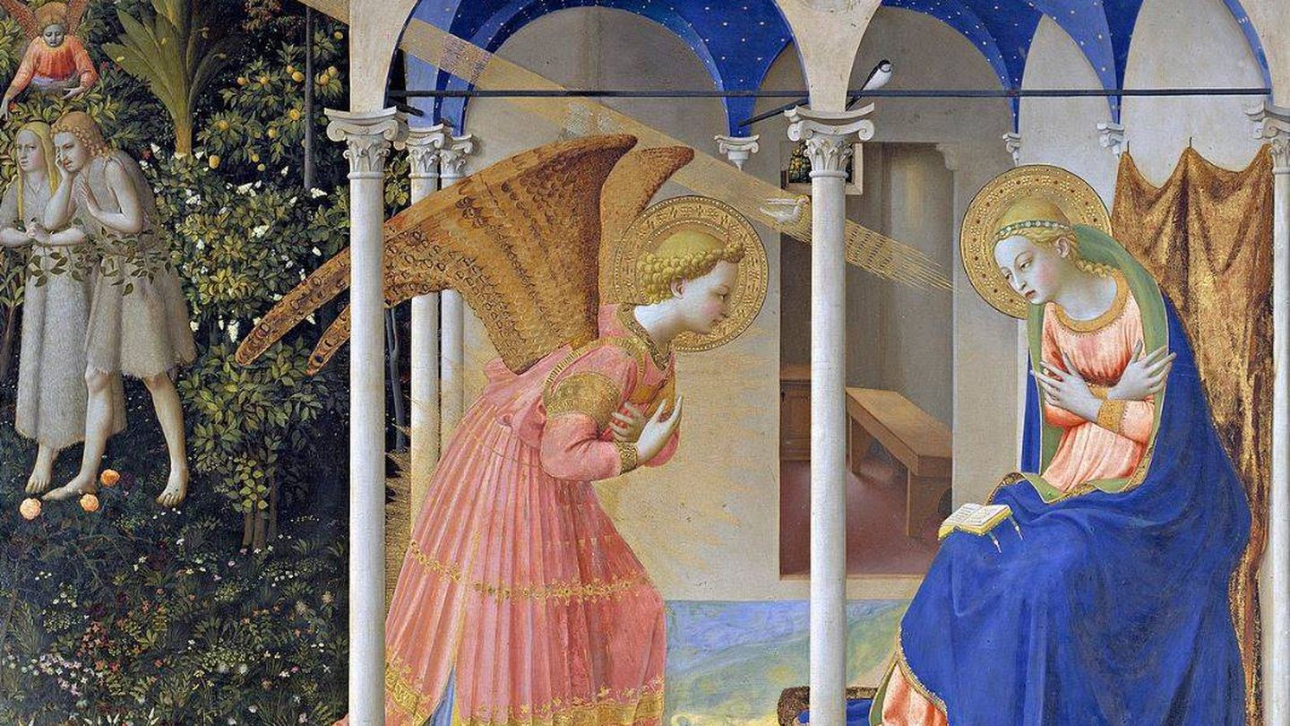 Cuadro 'La Anunciación', de Fra Angélico. (C.C.)