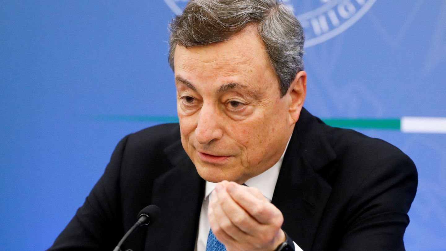 El primer ministro italiano, Mario Draghi. (Reuters/ Remo Casilli)