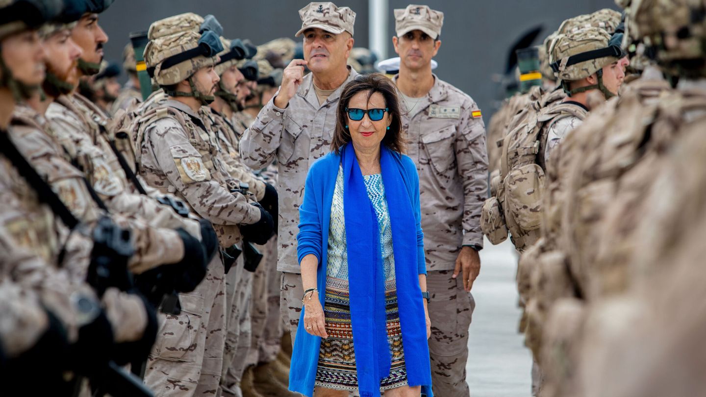 La ministra de Defensa en funciones, Margarita Robles. (EFE/Román Ríos)