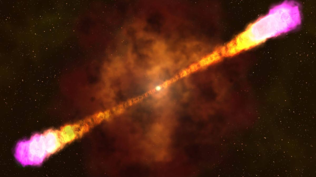 Detectan el mayor estallido de rayos gamma de la historia tras la creación de un agujero negro masivo