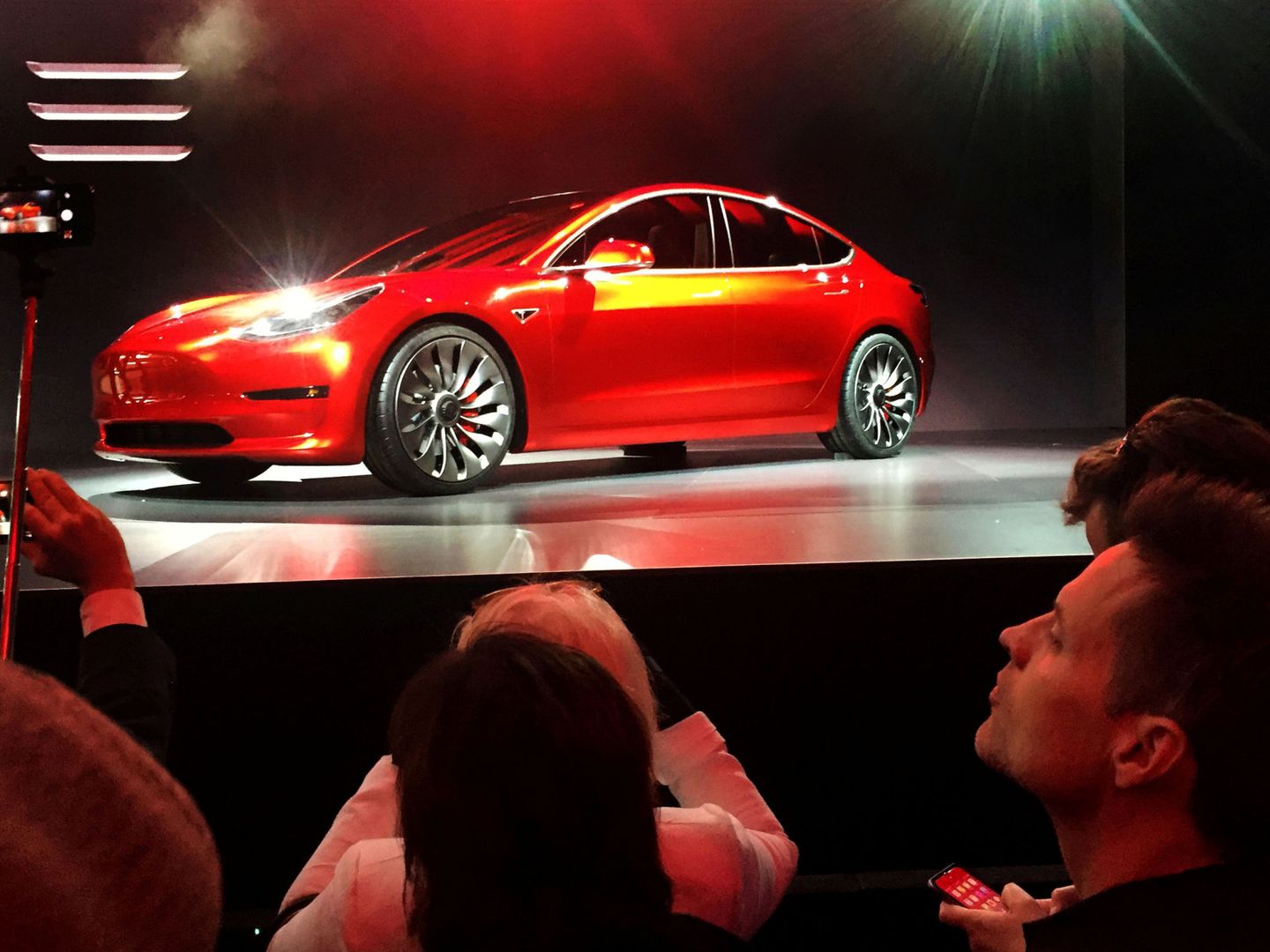 Tesla Model 3. (Reuters)