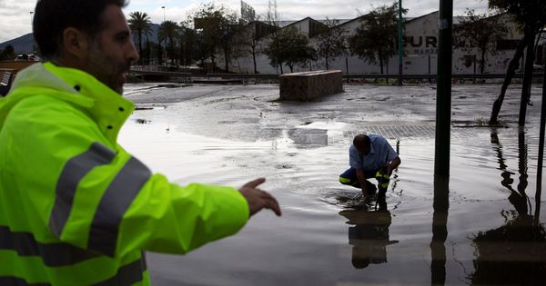 Foto: Inundaciones en Málaga. (EFE)