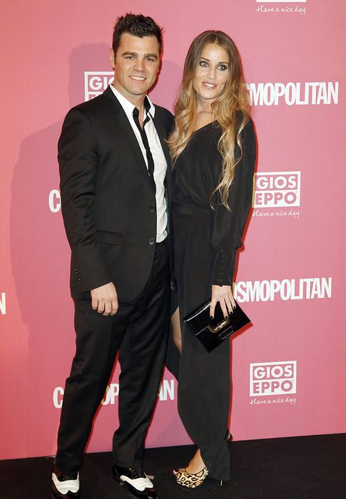 Foto: Fonsi Nieto y su novia, Marta Castro, este martes en los Premios Cosmopolitan. (I.C.)