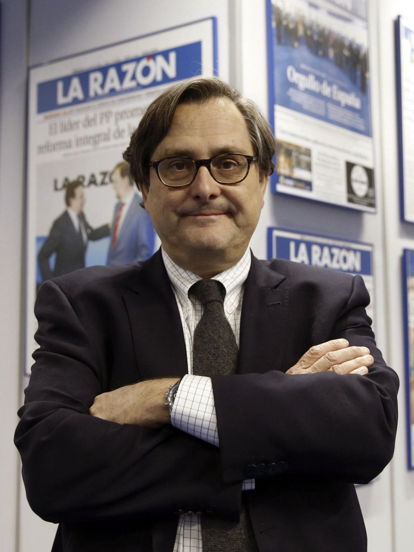 El director del periódico 'La Razón', Francisco Marhuenda (EFE)