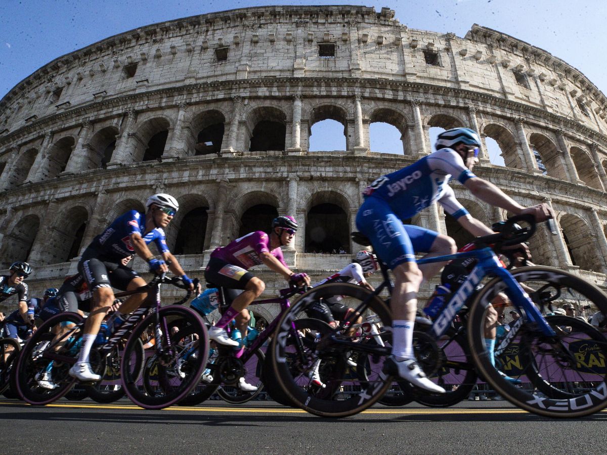 Foto: Roma albergará el desenlace del Giro de Italia. (EFE/Angelo Carboni)