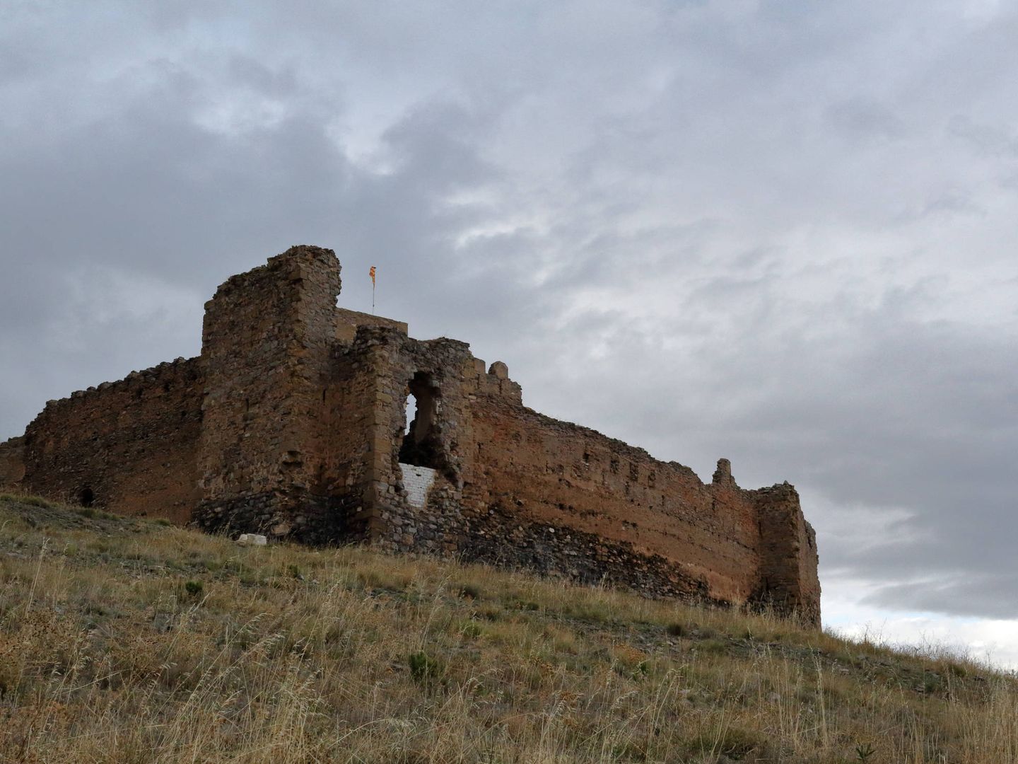 El abandonado castillo de Trasmoz.