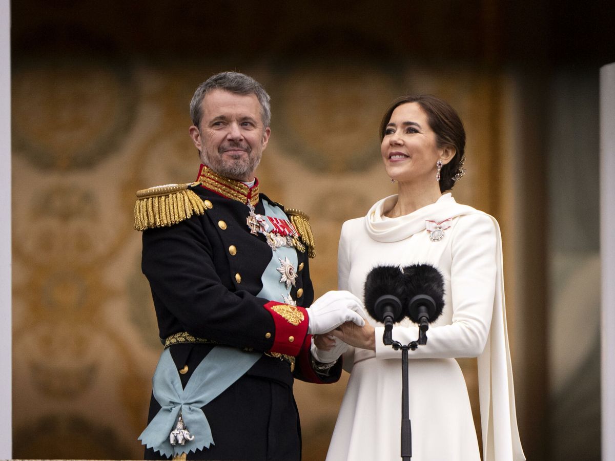 Foto: Federico y Mary, nuevos reyes de Dinamarca. (Efe/EPA/Bo Amstrup)