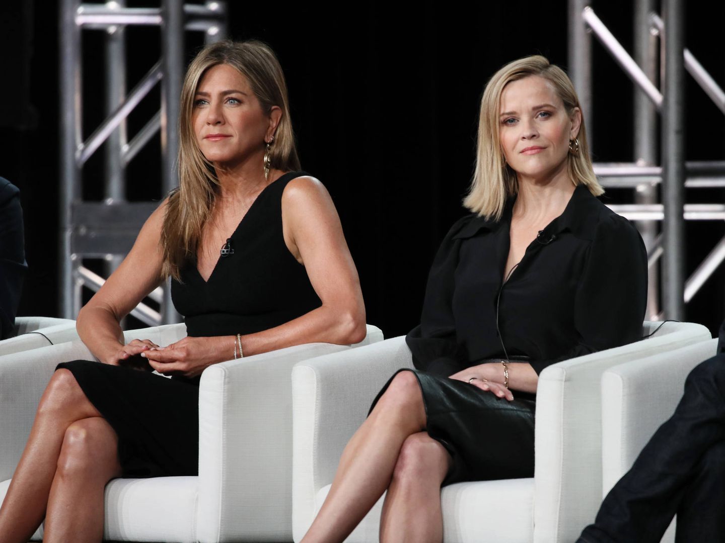  Jennifer Aniston y Reese Witherspoon. (Getty)