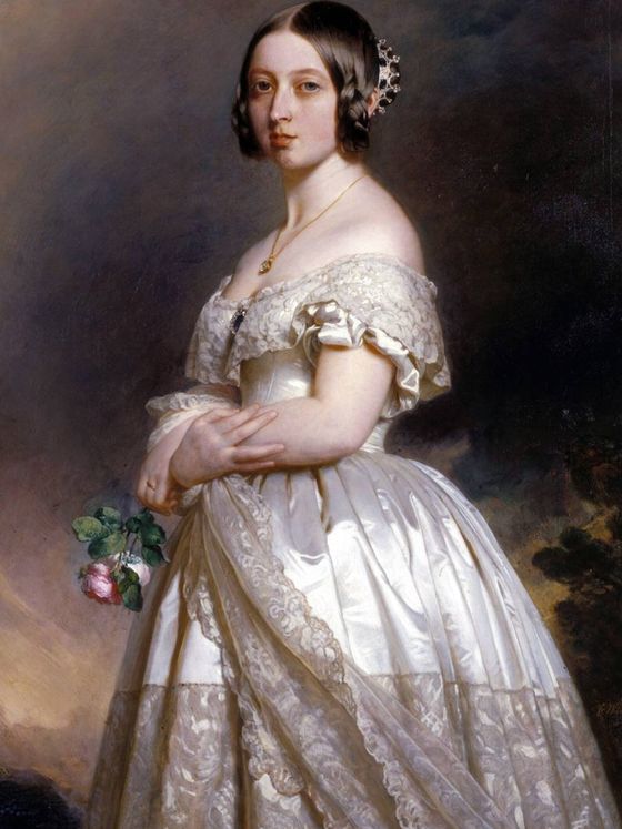 La reina Victoria de Inglaterra, en un retrato de Franz Xaver Winterhalter. (Royal Collection Trust/Cortesía)