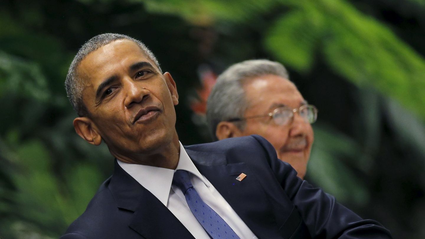 Barack Obama y Raúl Castro, en La Habana. (Reuters)